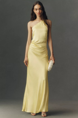 Maxi abito monospalla bhldn - maxi,