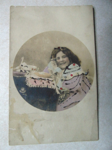 L2604 cartolina bambina - l2604,